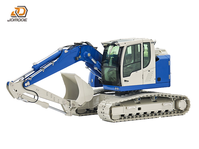 JDM-208V  1:14遙控液壓挖掘機模型藍白涂裝