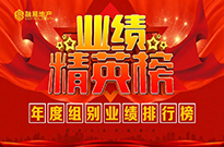 团队的力量：年度组别业绩榜