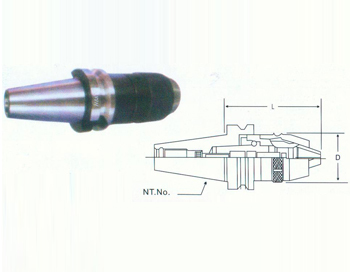 一体式钻夹头刀柄
