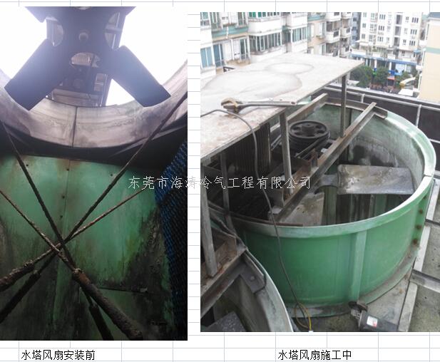 水塔风扇安装工程