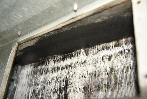 中央空调风机盘管表冷器清洗前