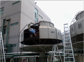 中央空调冷水塔清洗
