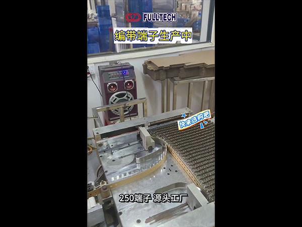 編帶端子生產(chǎn)中