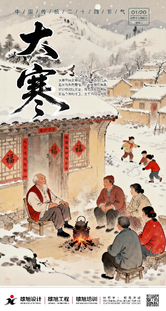 大寒 | 岁寒尽头，冬尽春生