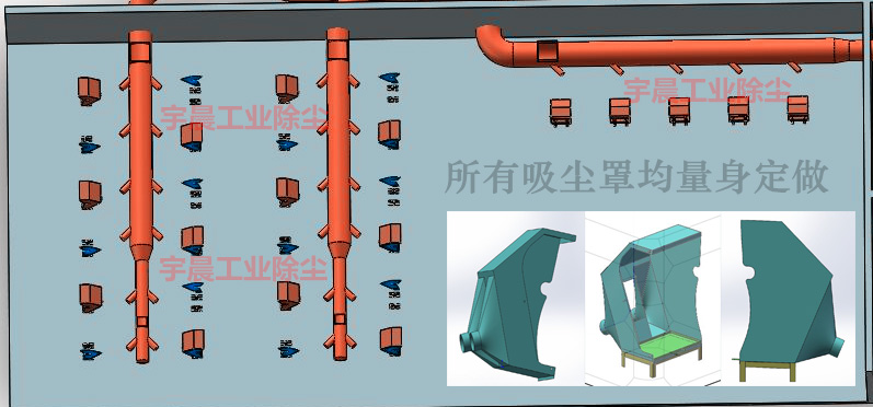 濕式除塵器車間結構圖