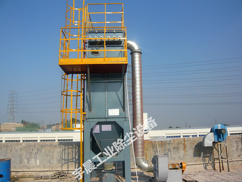 打磨台布袋吸尘设备介绍图片