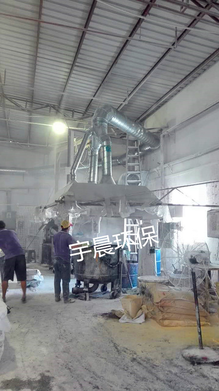 面粉厂用什么除尘设备,面粉厂用的除尘设备案例图片