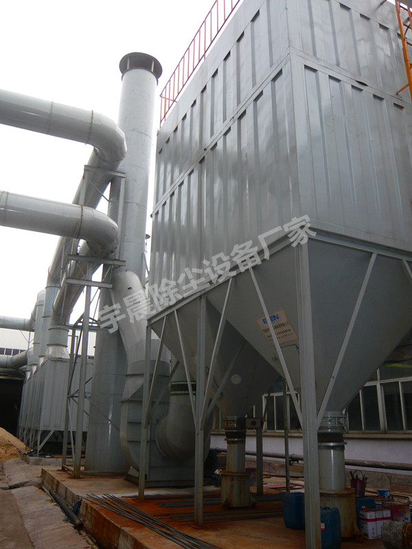 玻璃钢除尘器设备案例图片 玻璃钢除尘器设备案例图片