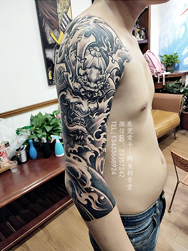 常平刺青手部