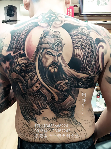 纹身制作过程