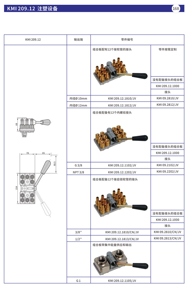 KMI 209.12注塑设备
