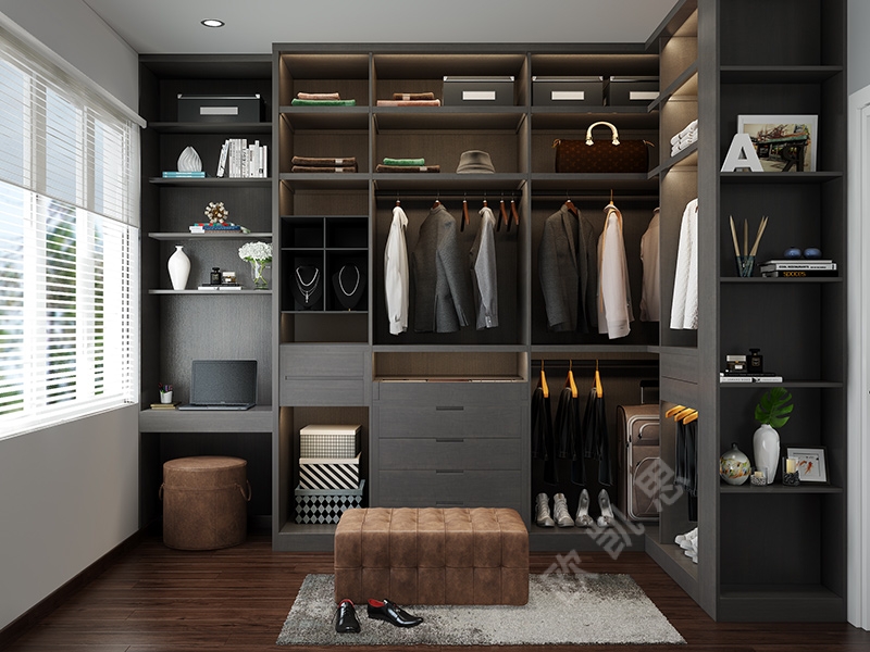 谈一谈轻奢款衣柜定制颜色和展现效果应该考虑哪些？