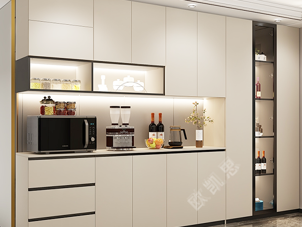 全屋定制餐边柜时可以选择哪几种材质？