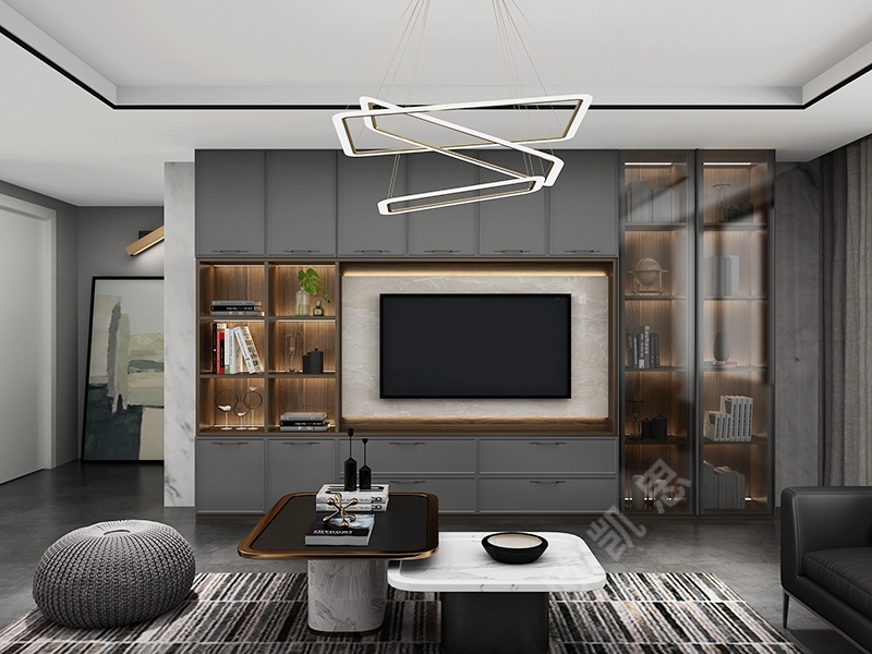 分享下客厅家具定制电视柜时需要根据哪些需求？