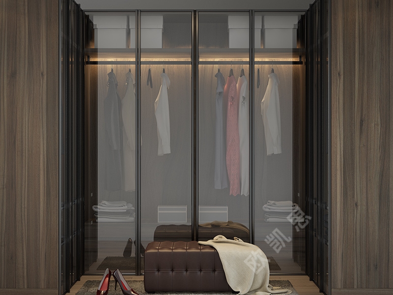 莫兰迪衣柜定制