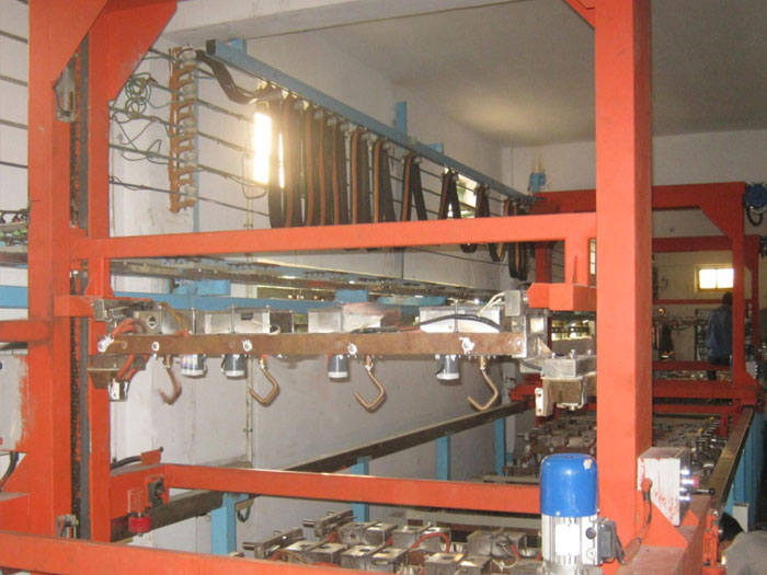 龙门式挂镀氧化生产线