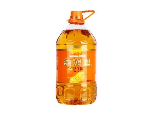 4升金龙鱼花生油
