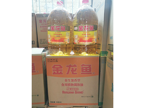 １０L金龙鱼花生浓香调和油