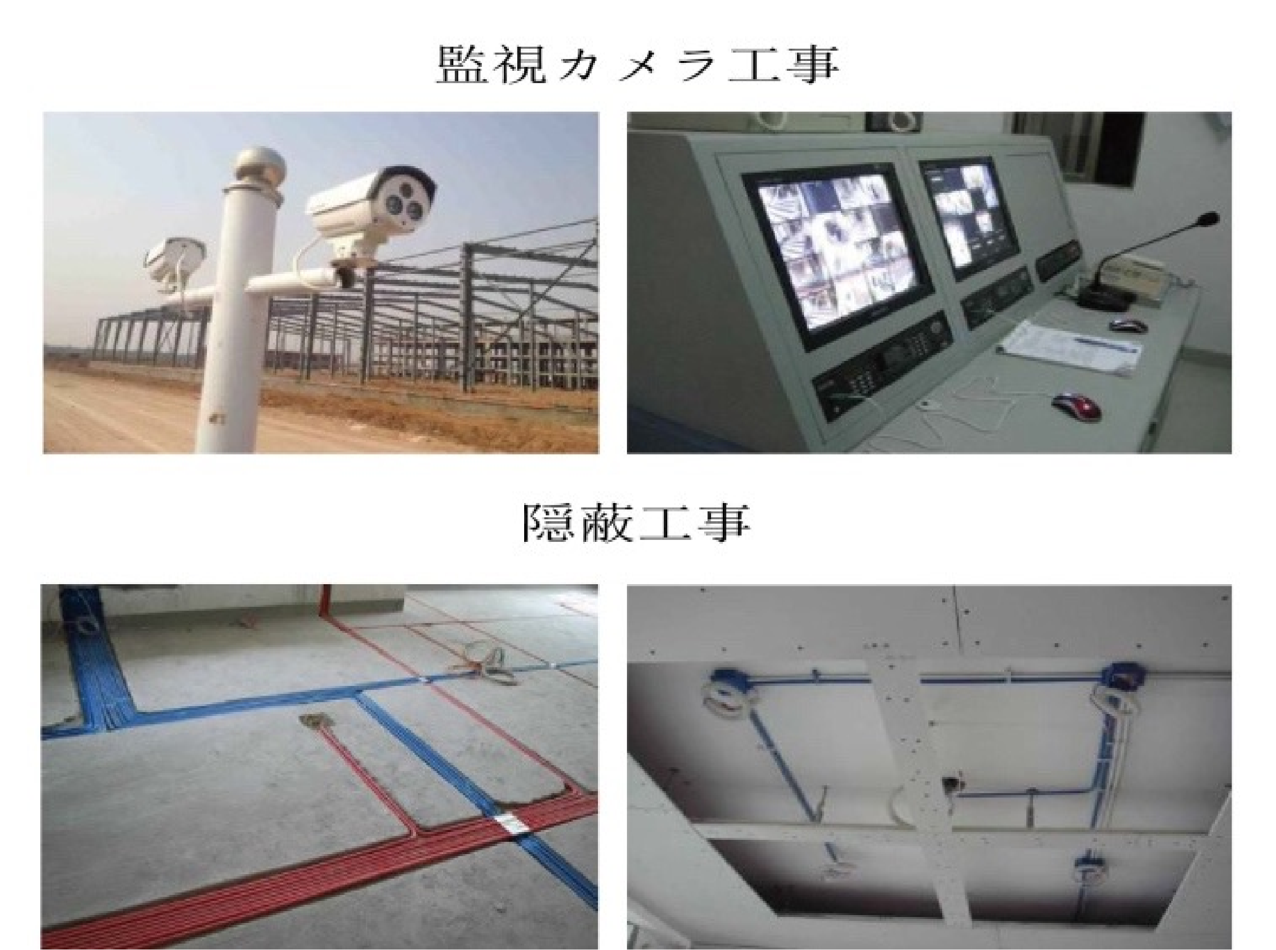 监控摄像机工作