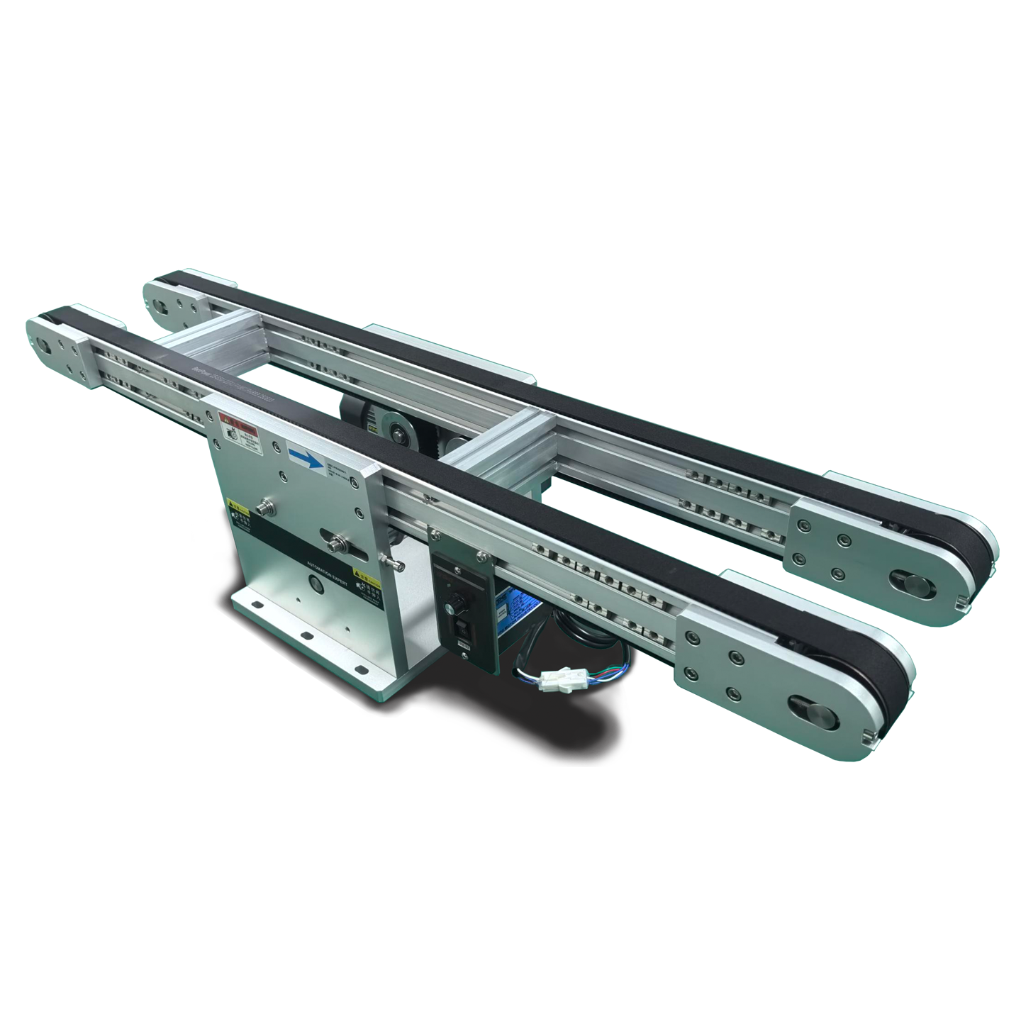 BTZ362 3060型材双列并排同步带小型输送机流水线传送带定制生产线长宽度