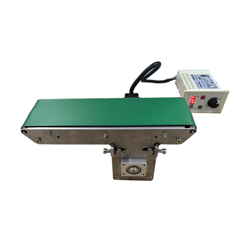 小型刀口全皮带输送机工厂直销传送带铝型材中置激光打标定制设置