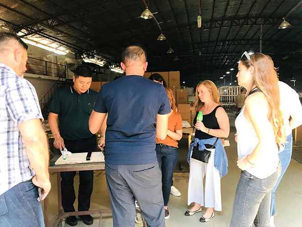 參觀工廠