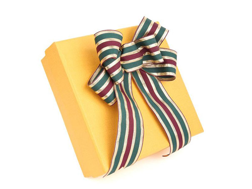 礼品系丝带纸盒供应