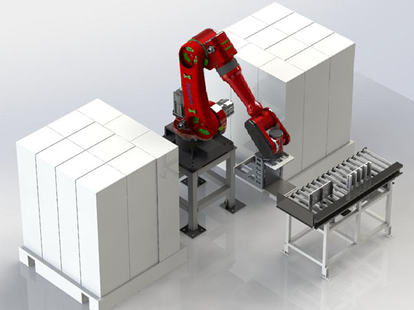 大包码垛机TF2650B 50kg 六轴工业机器人
