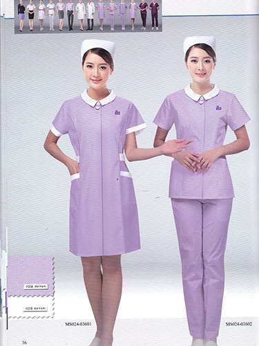 紫色护士服销售