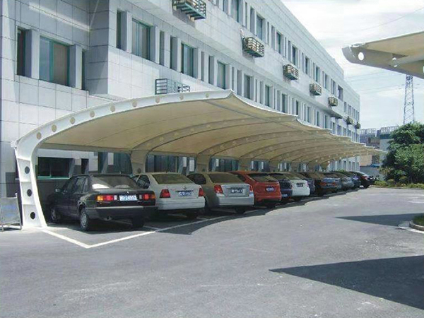 膜结构停车蓬
