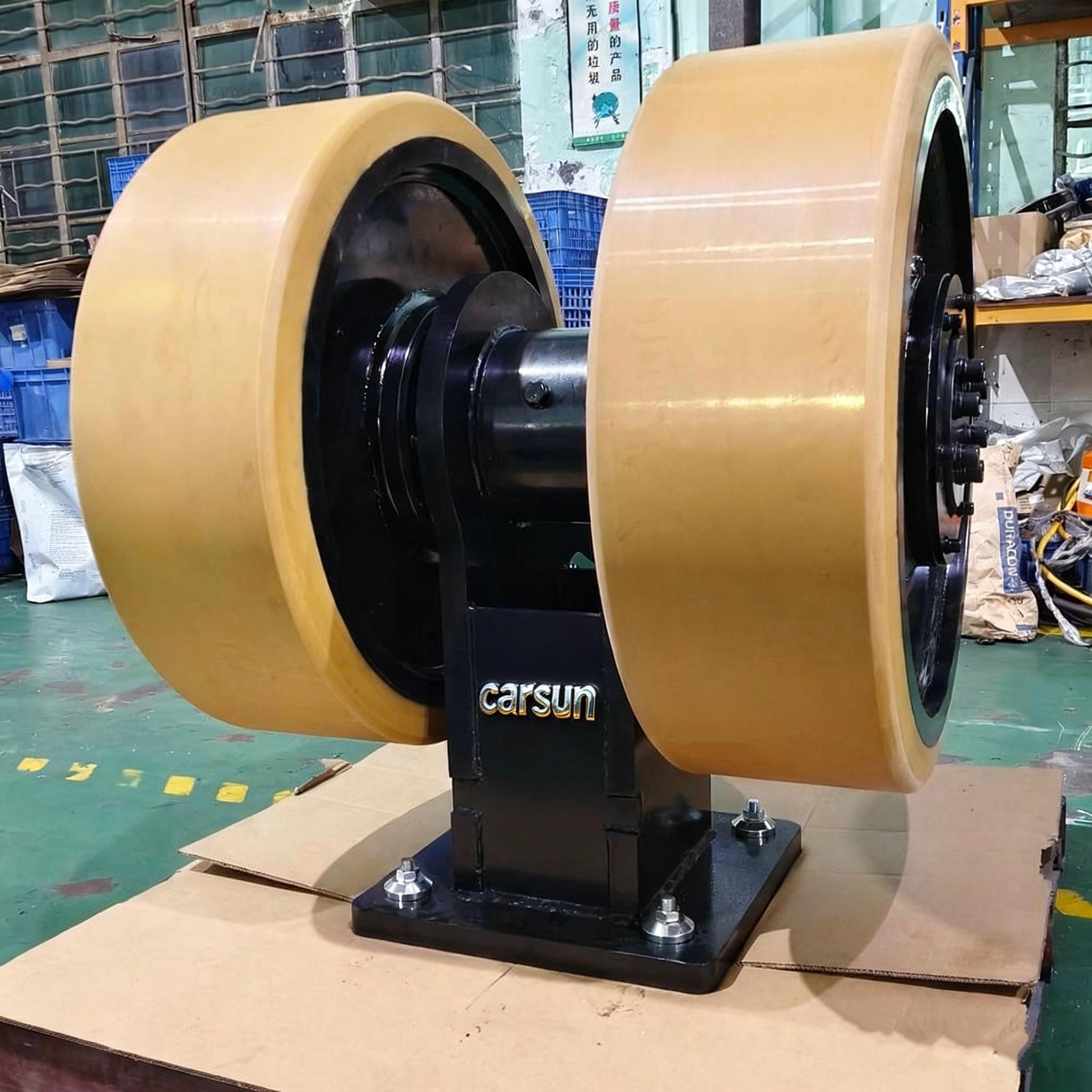 载重30吨双轮脚轮