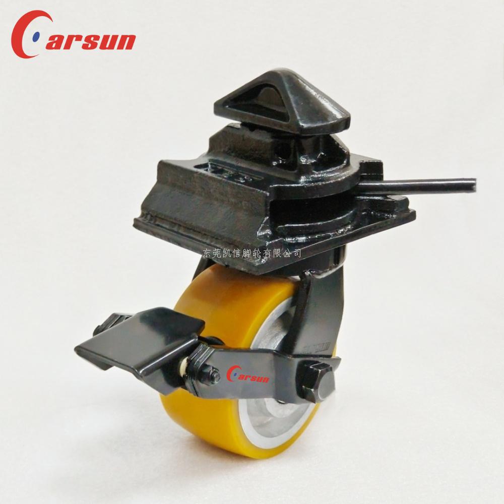 集装箱脚轮,货柜脚轮,集装箱轮子,万向轮,铁芯聚氨酯脚轮,6寸脚轮,脚轮厂家,脚轮工厂,凯信脚轮,carsun caster