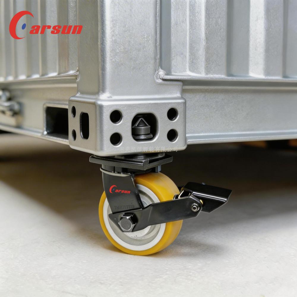 集装箱脚轮,货柜脚轮,集装箱轮子,万向轮,铁芯聚氨酯脚轮,6寸脚轮,脚轮厂家,脚轮工厂,凯信脚轮,carsun caster