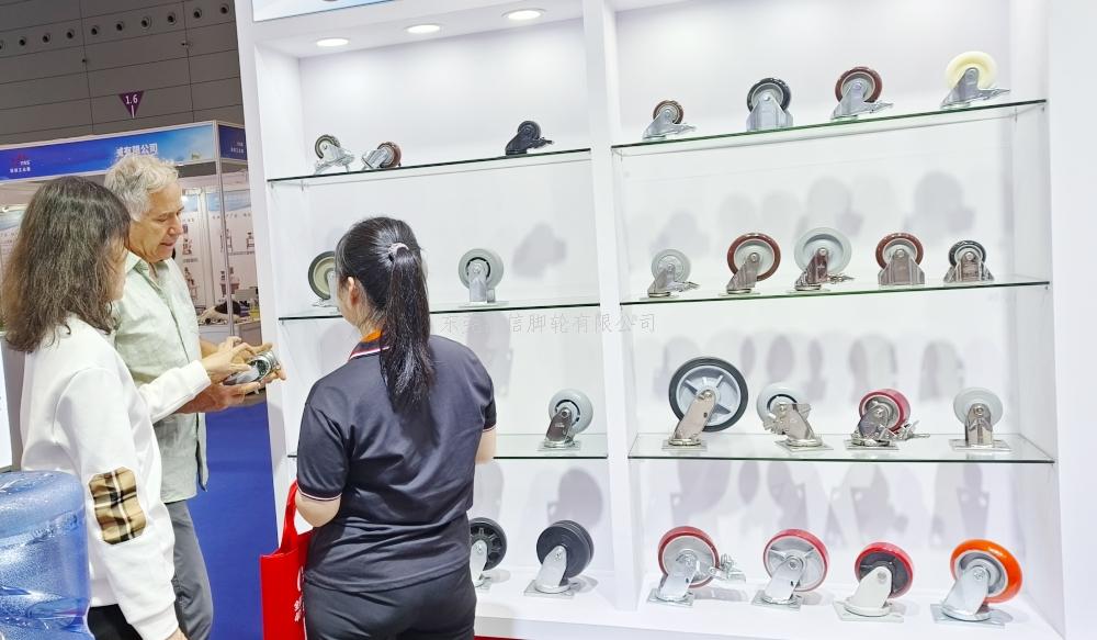 2026ITES深圳工业展东莞凯信脚轮万向轮源头厂家展会现场 2026ITES深圳工业展东莞凯信脚轮万向轮源头厂家展会现场