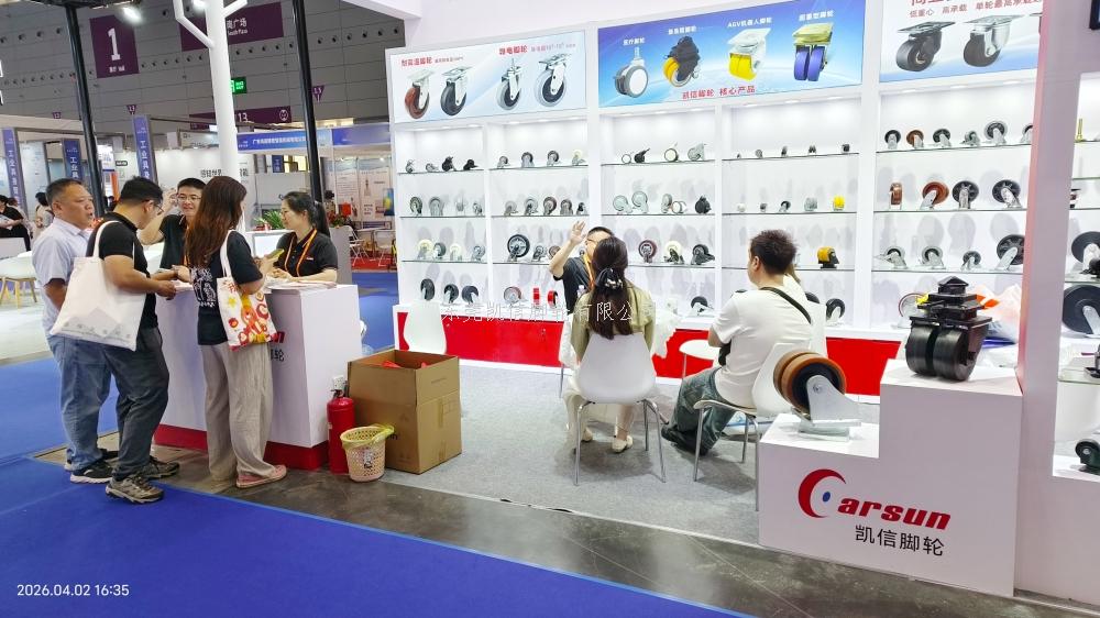 2026ITES深圳工业展东莞凯信脚轮万向轮源头厂家展会现场 2026ITES深圳工业展东莞凯信脚轮万向轮源头厂家展会现场