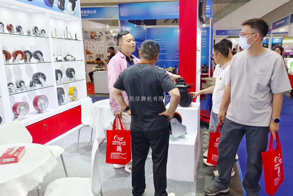 2026ITES深圳工业展东莞凯信脚轮万向轮源头厂家展会现场 2026ITES深圳工业展东莞凯信脚轮万向轮源头厂家展会现场