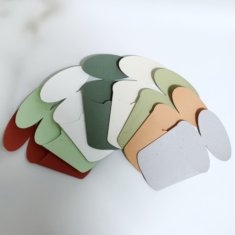 環保再生紙信封｜異形茶葉紙信封定制