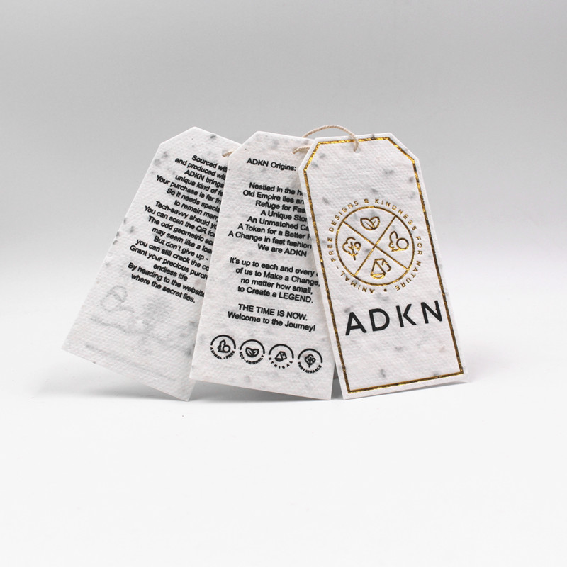 种子纸吊牌 种子纸厂家印刷定制