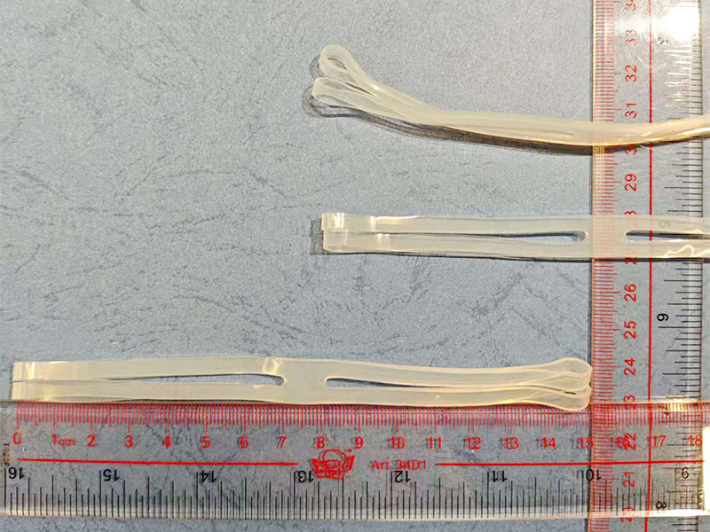 硅胶十字橡皮筋细长版（透明）