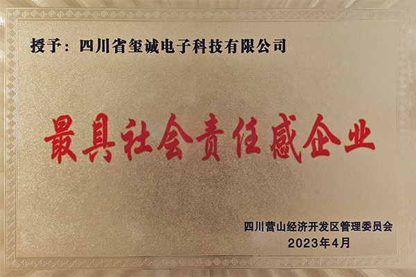 最具社会责任感企业