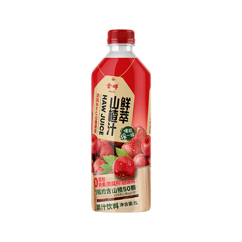 金晔鲜萃山楂汁(1L装)