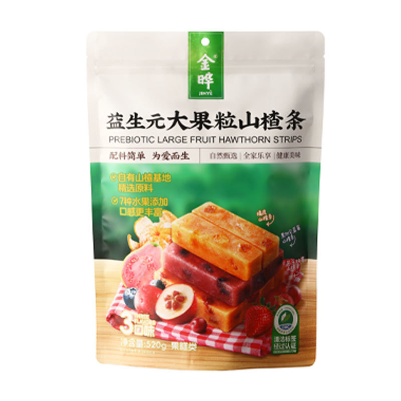 金晔大果粒山楂条520g