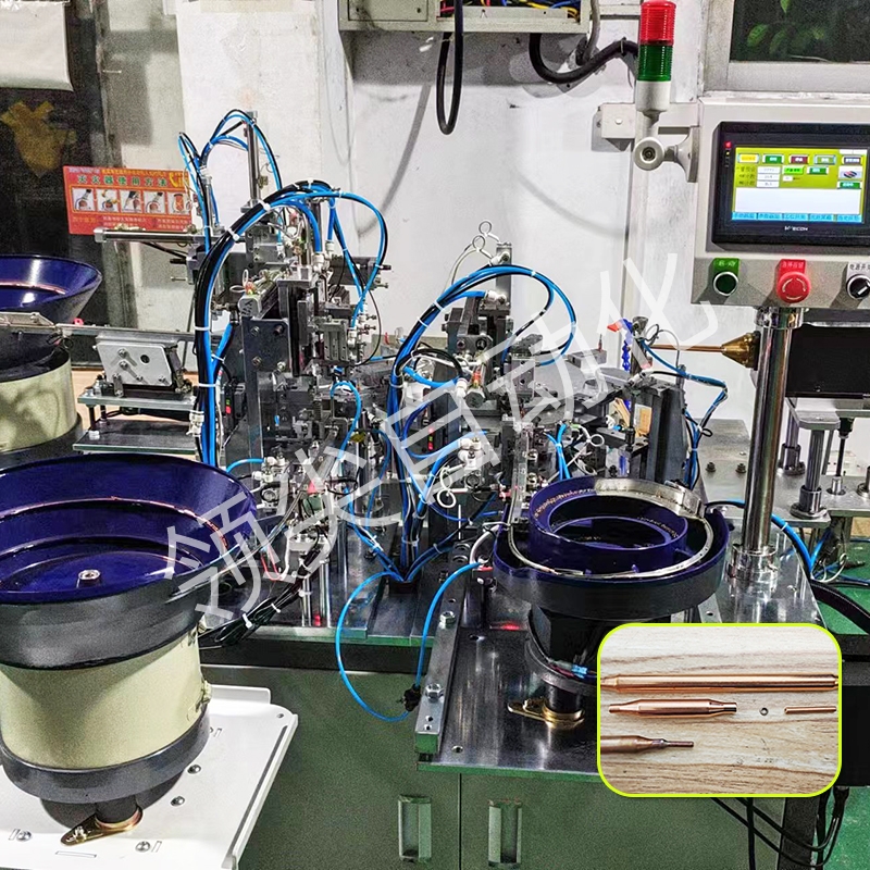 铜管灌充管高频焊接机