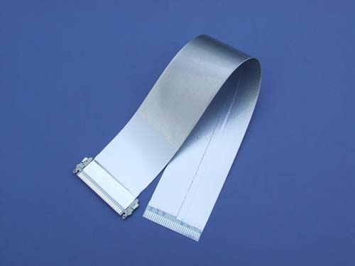 LVDS cable covered by Al foil