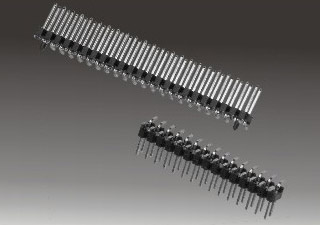 2.0间距双排90°SMT