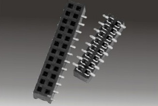2.0间距排母90°SMT