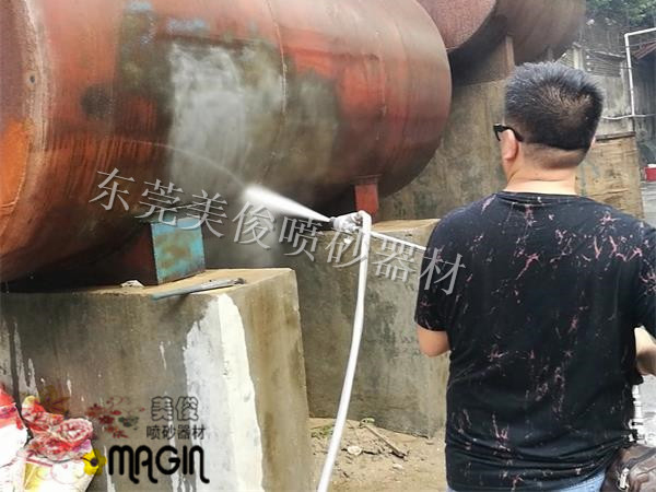金属钢结构的喷砂处理知识