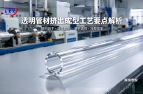 透明管材挤出成型工艺要点解析