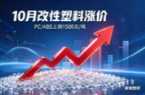 行业资讯｜10月改性塑料集体提价 PC/ABS涨幅明显