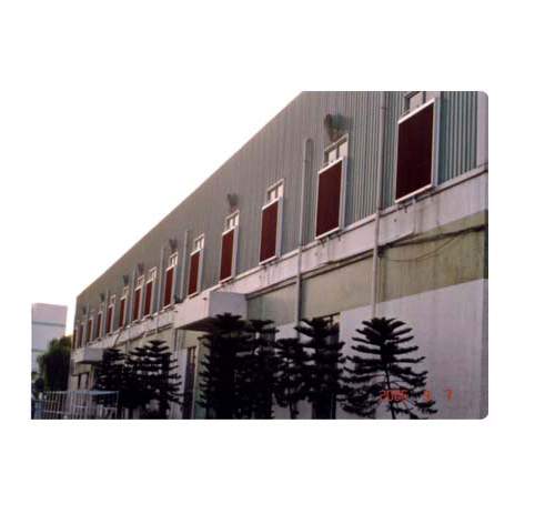 降温湿帘片安装实例